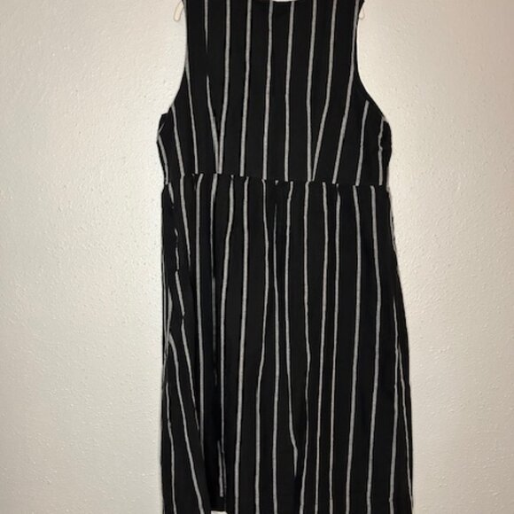Gap Stripe Linen Button Down Dress Size 20 - Picture 4 of 5